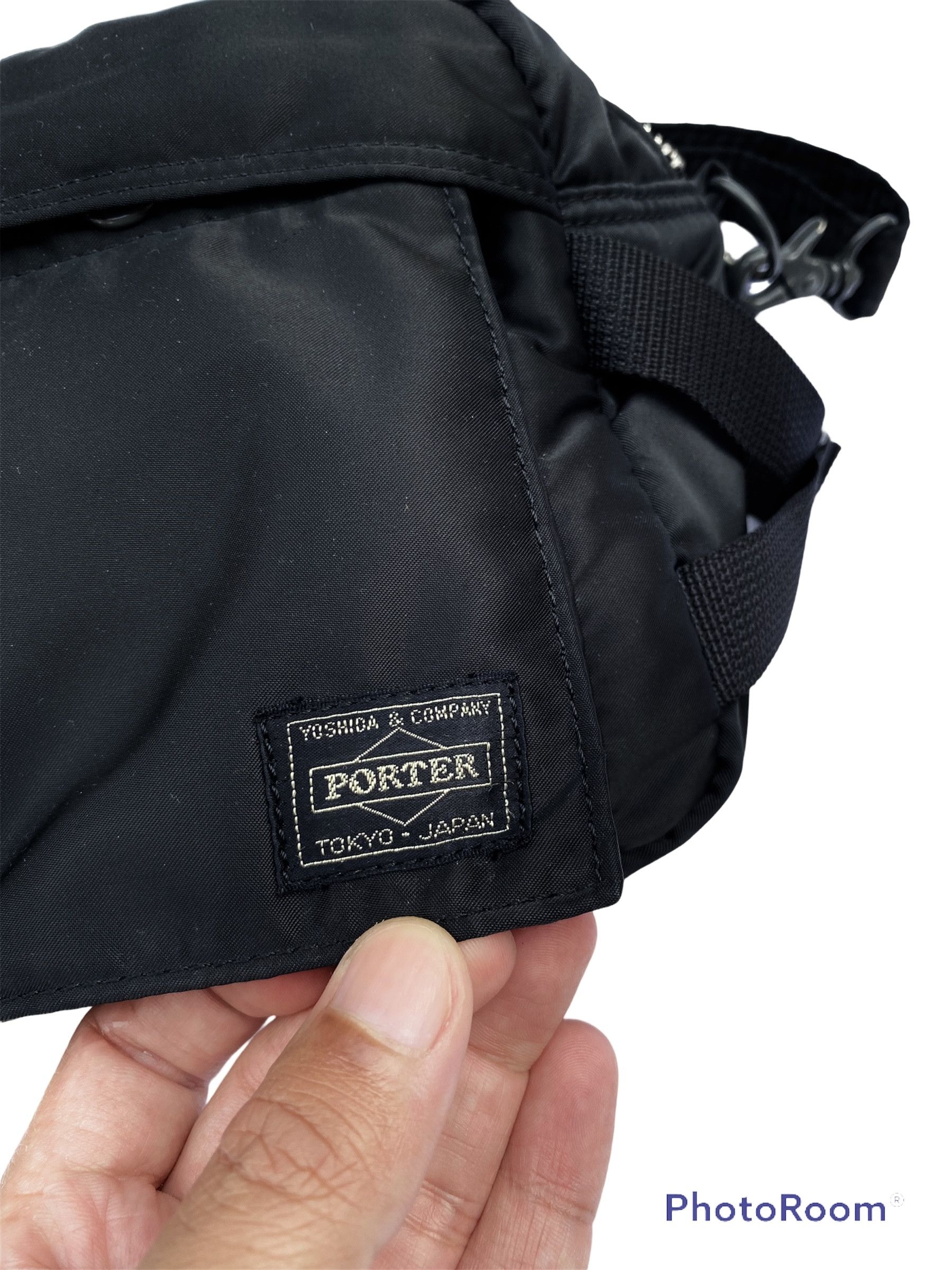 Head Porter Vintage Porter Tanker Black Waistbag Made in Japan Size ONE SIZE - 2 Thumbnail