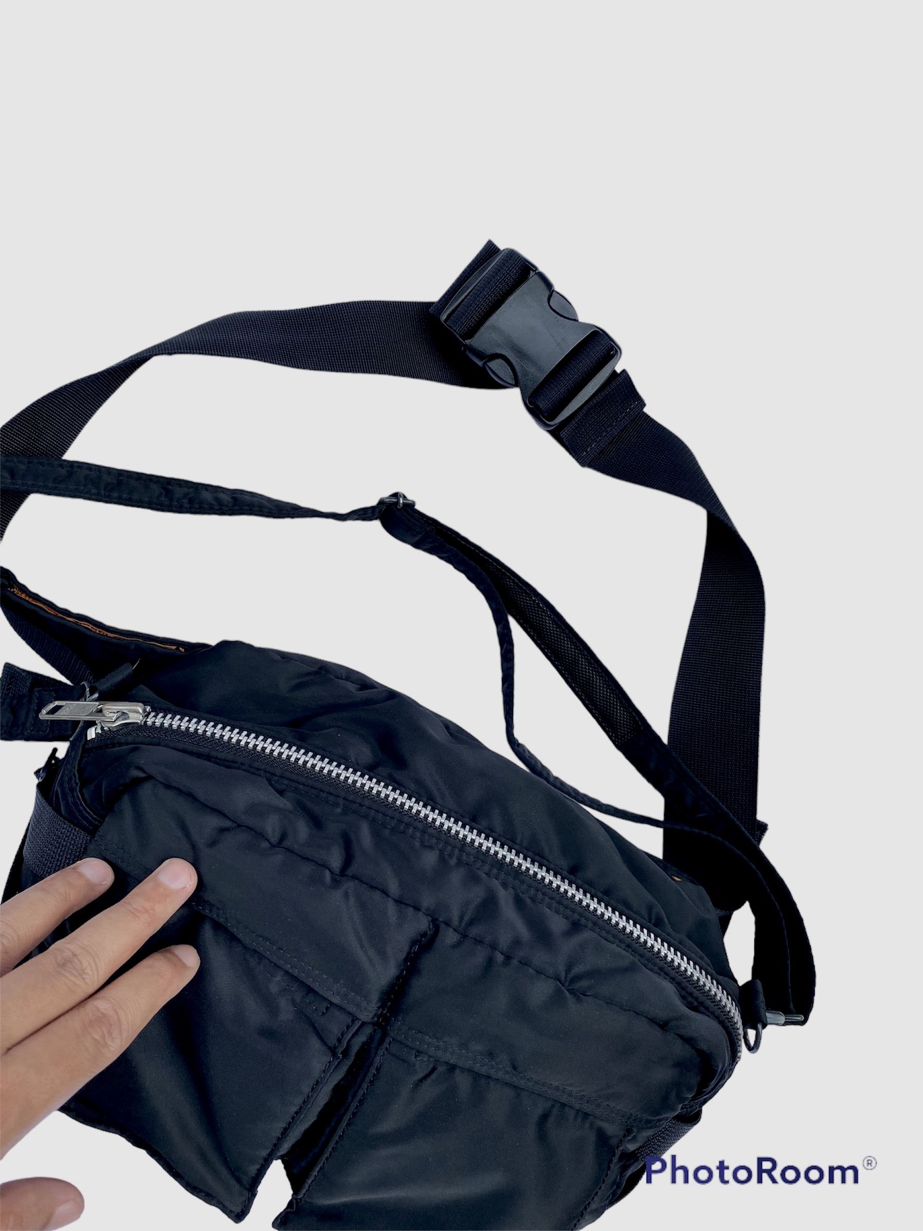 Head Porter Vintage Porter Tanker Black Waistbag Made in Japan Size ONE SIZE - 5 Thumbnail