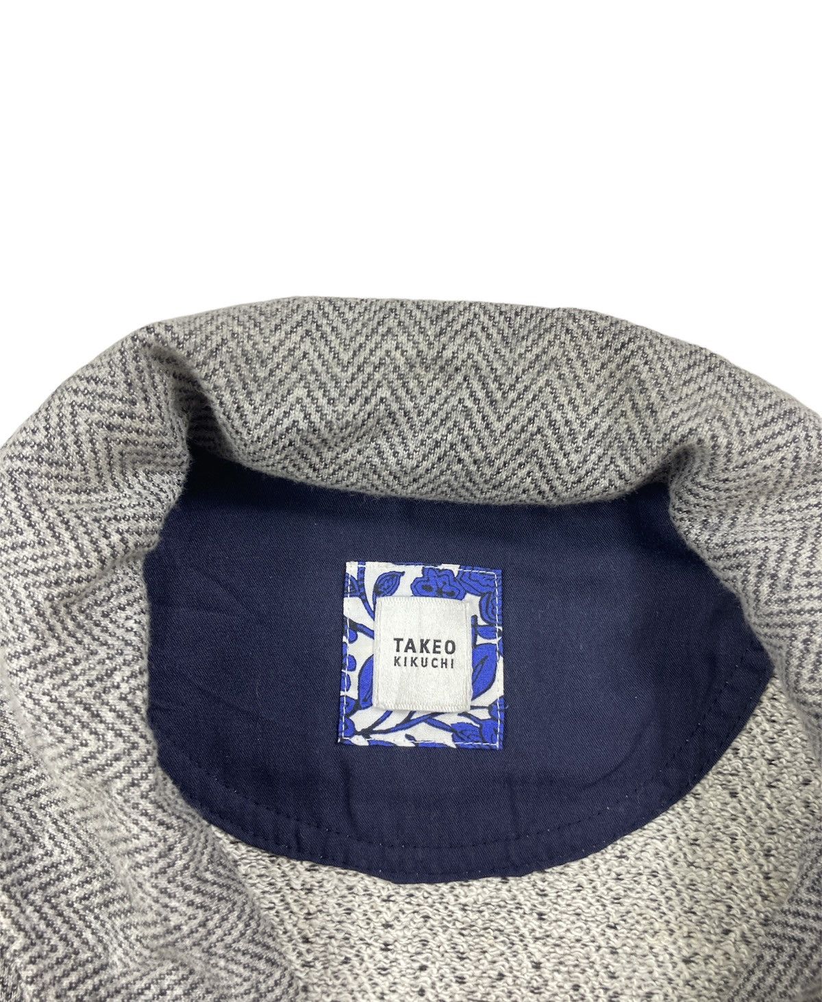 Japanese Brand × Takeo Kikuchi × Vintage Vintage Takeo Kikuchi Hoodie Jacket Casual style Size US M / EU 48-50 / 2 - 2 Thumbnail