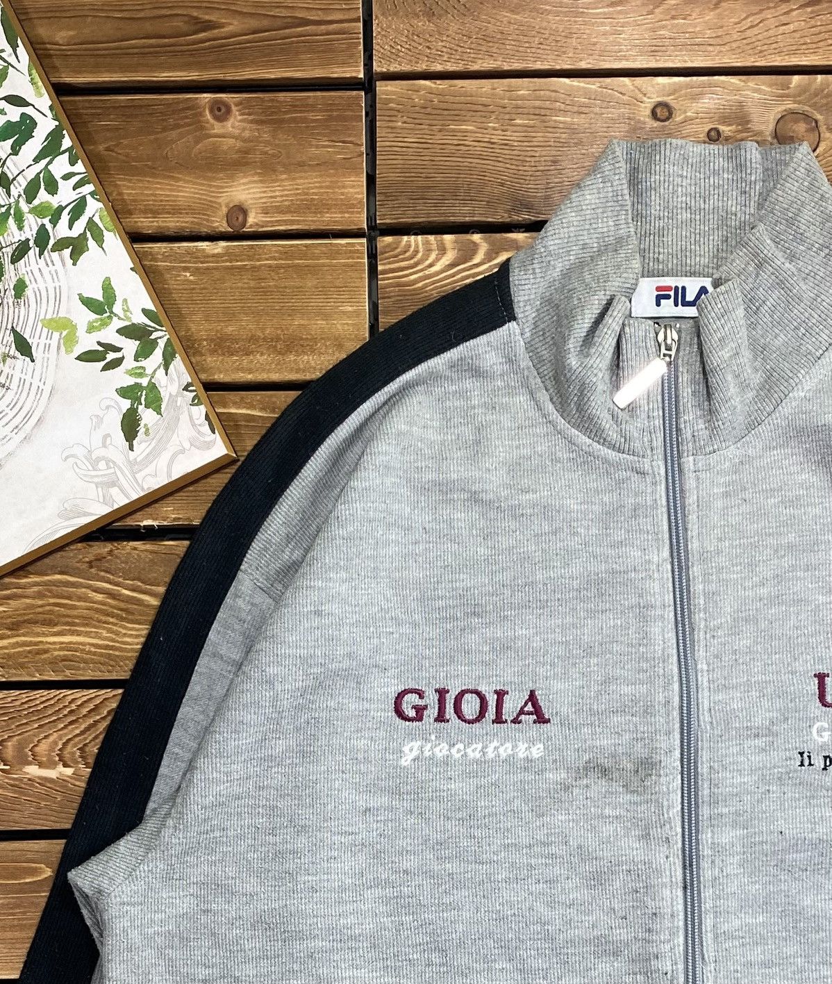Fila × Vintage Vintage 90s Fila Undici Giocatore Light Jacket Size L Size US L / EU 52-54 / 3 - 6 Thumbnail