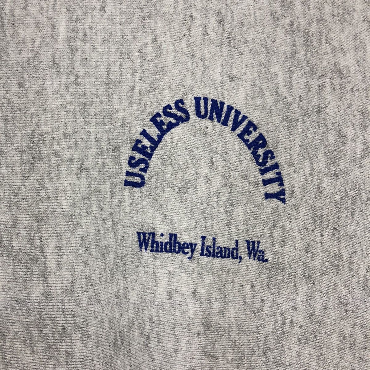 Lee × Vintage Reverse Weave Useless University Whidbey Island Sweaters Size US XL / EU 56 / 4 - 4 Thumbnail