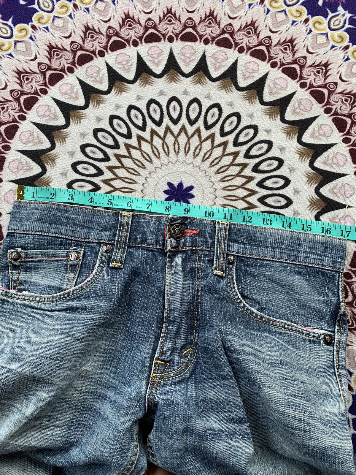 Edwin Vintage Edwin 503 Distressed Denim Size US 34 / EU 50 - 14 Thumbnail