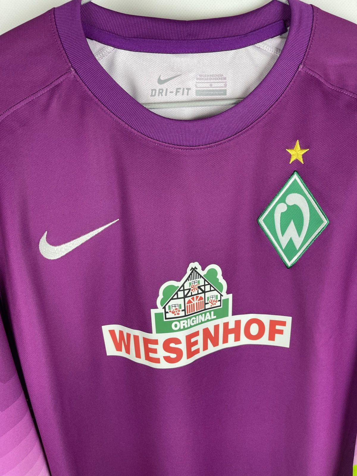 Nike Nike Werder Bremen 2014 #43 Oehlschlägel match worn shirt Size US L / EU 52-54 / 3 - 10 Thumbnail
