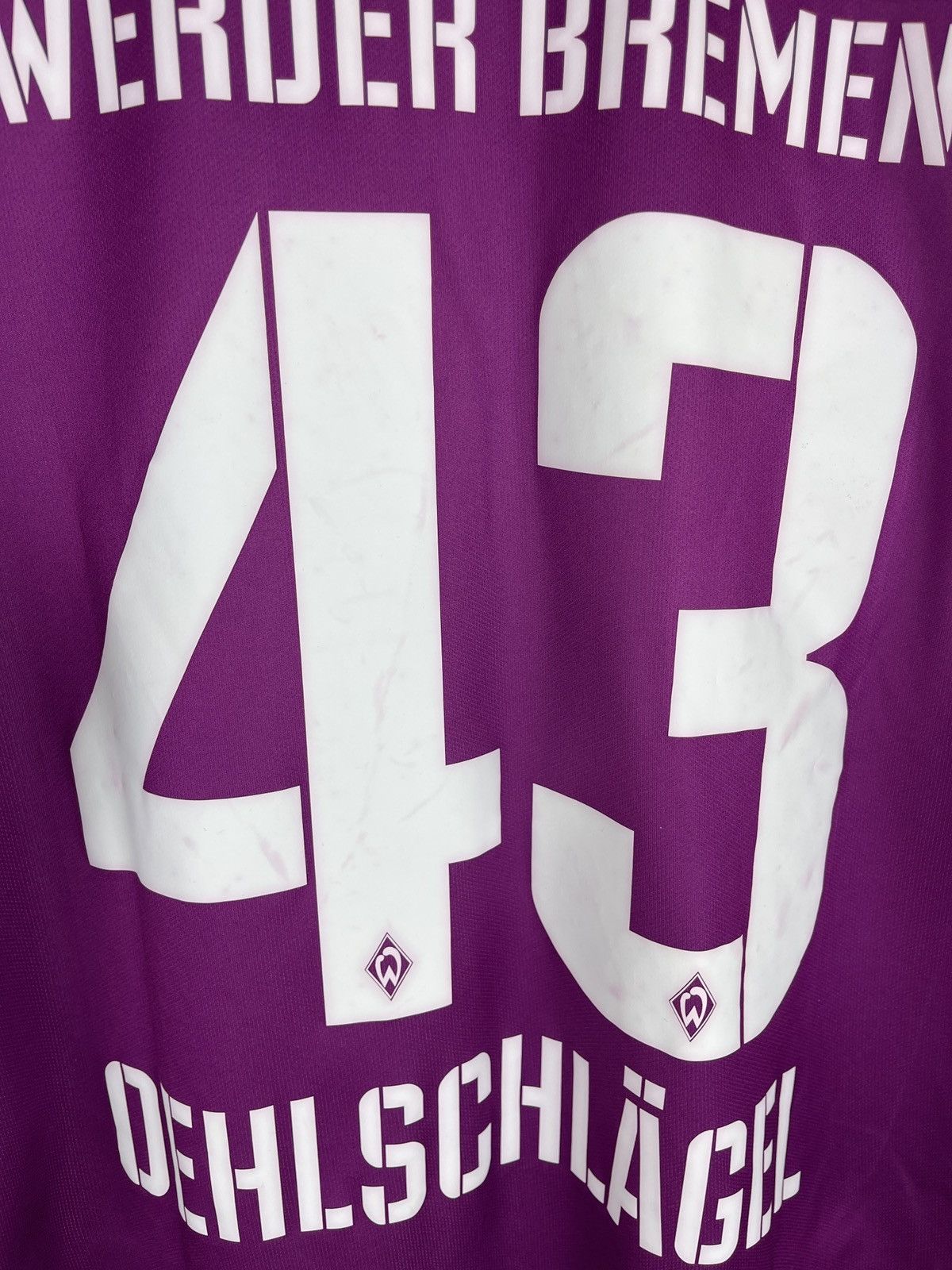 Nike Nike Werder Bremen 2014 #43 Oehlschlägel match worn shirt Size US L / EU 52-54 / 3 - 16 Thumbnail