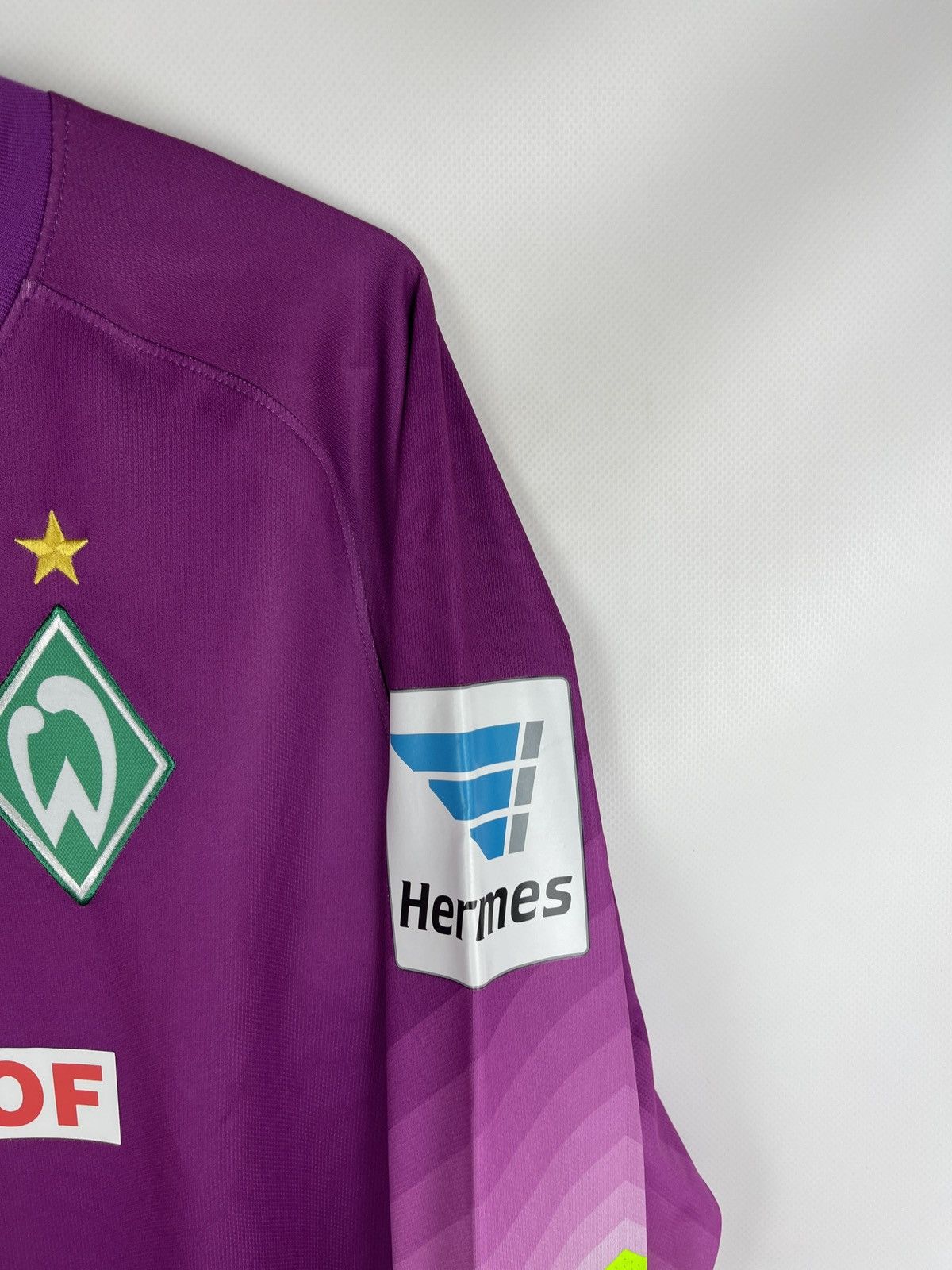 Nike Nike Werder Bremen 2014 #43 Oehlschlägel match worn shirt Size US L / EU 52-54 / 3 - 4 Thumbnail