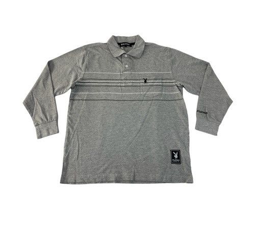 Playboy Playboy Single Pocket Striped Chest Longsleeve Tee Size US L / EU 52-54 / 3 - 1 Thumbnail
