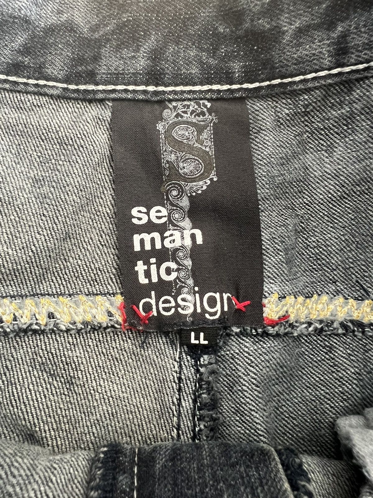 If Six Was Nine OG Semantic Design 🐍 Chrome Hearts Fleur De Lis Flare Jeans Size US 30 / EU 46 - 10 Thumbnail
