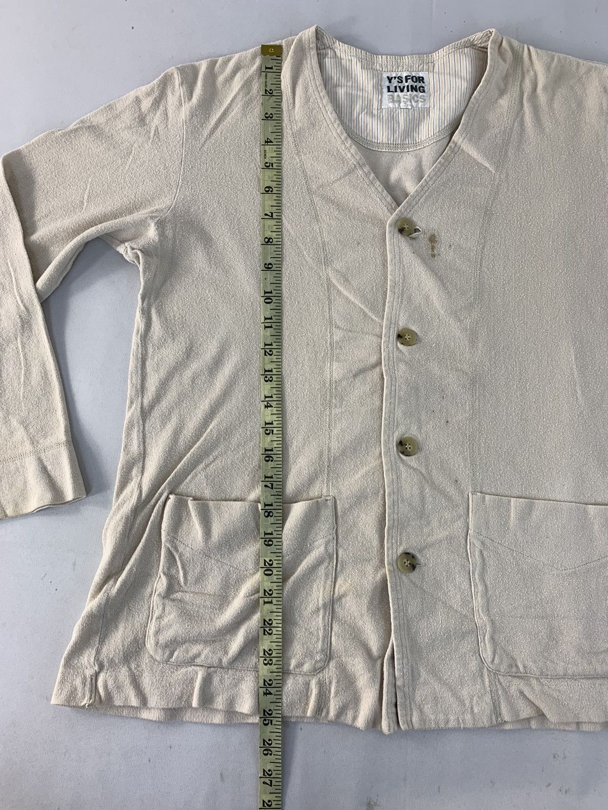 Y's Vintage Y’s For Living Basics Yohji Yamamoto Cardigan Jumper Size M / US 6-8 / IT 42-44 - 6 Thumbnail