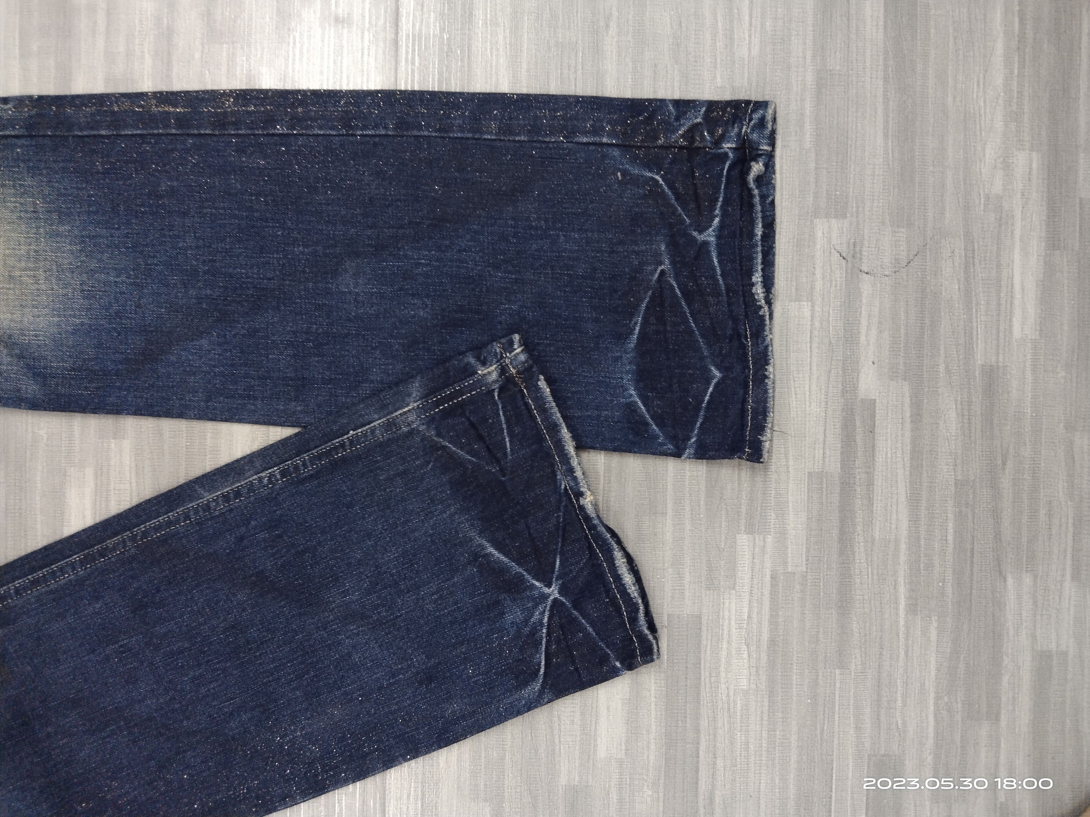 Japanese Brand FLARE RUSTY LAGUST STUDDED DENIM PANTS Size US 30 / EU 46 - 7 Thumbnail