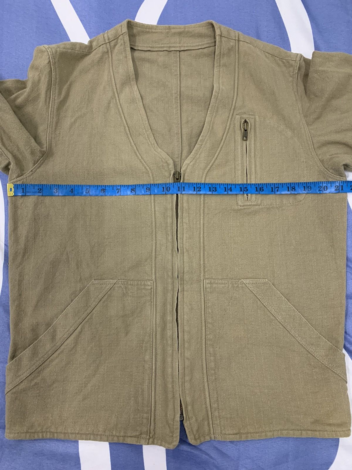 Japanese Brand Domon Zipper Kapital Style Outerwear Size US S / EU 44-46 / 1 - 3 Thumbnail