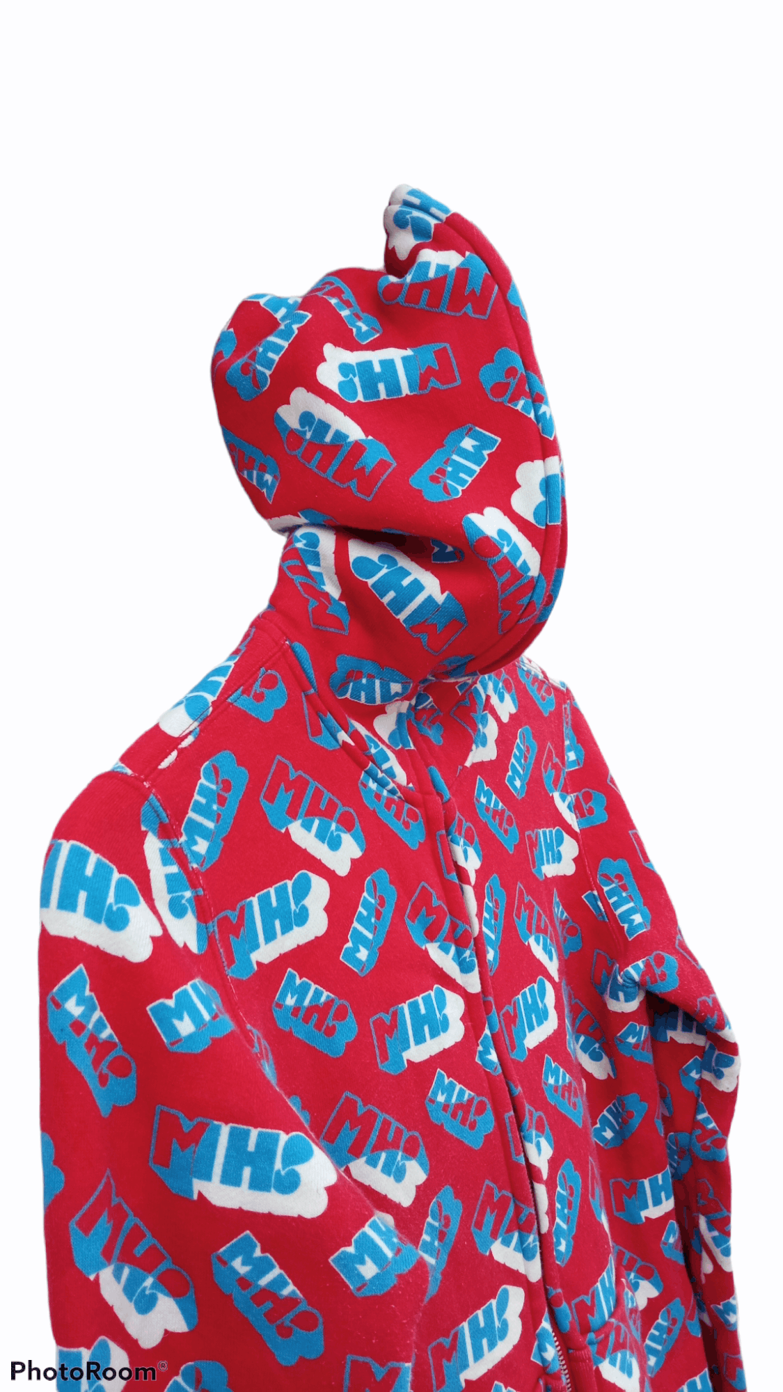 Japanese Brand × Vintage 🔥🔥Vintage Mad Hectic Full Zipper Full Print Hoodie Size US S / EU 44-46 / 1 - 6 Thumbnail