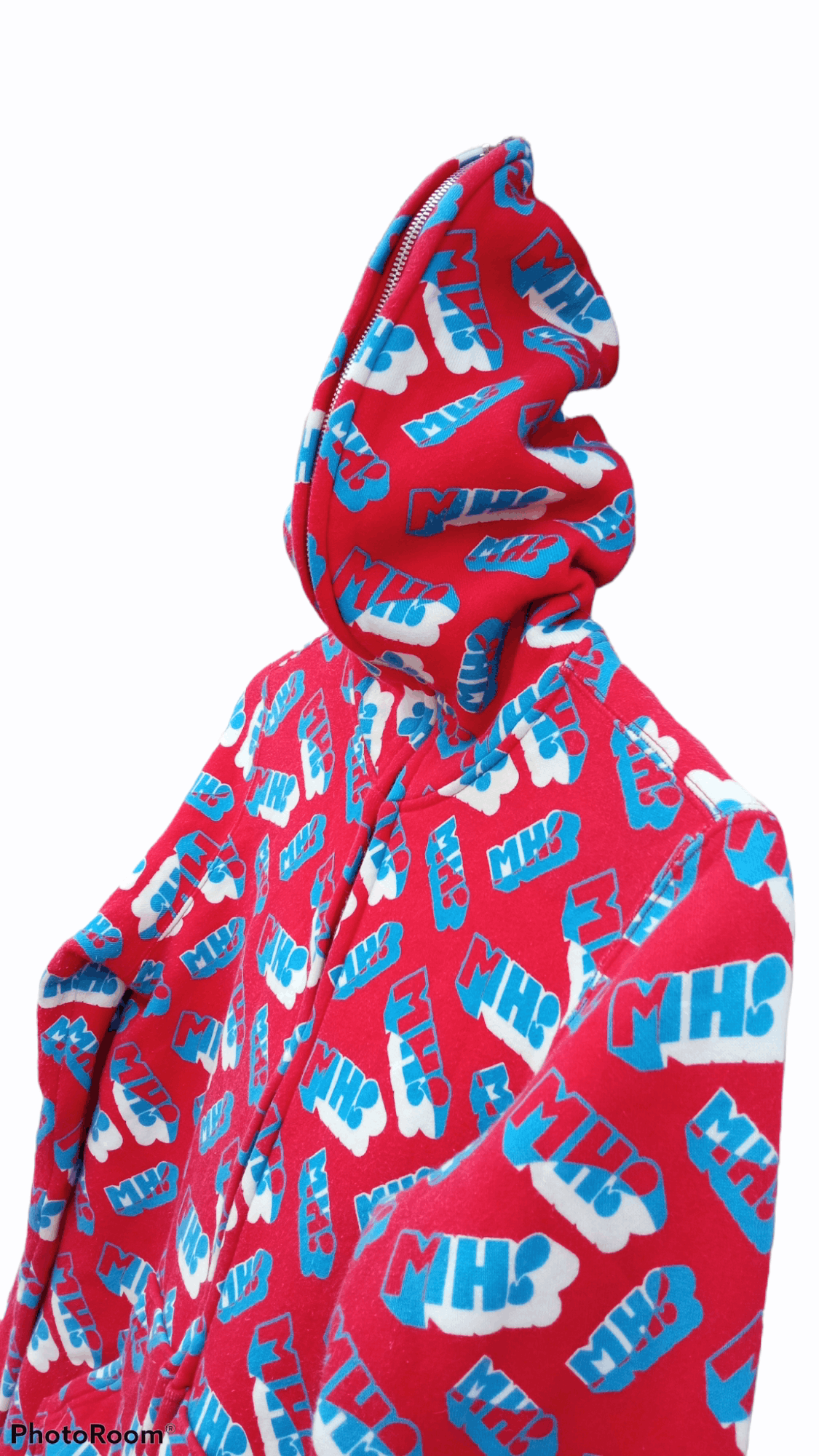 Japanese Brand × Vintage 🔥🔥Vintage Mad Hectic Full Zipper Full Print Hoodie Size US S / EU 44-46 / 1 - 9 Thumbnail