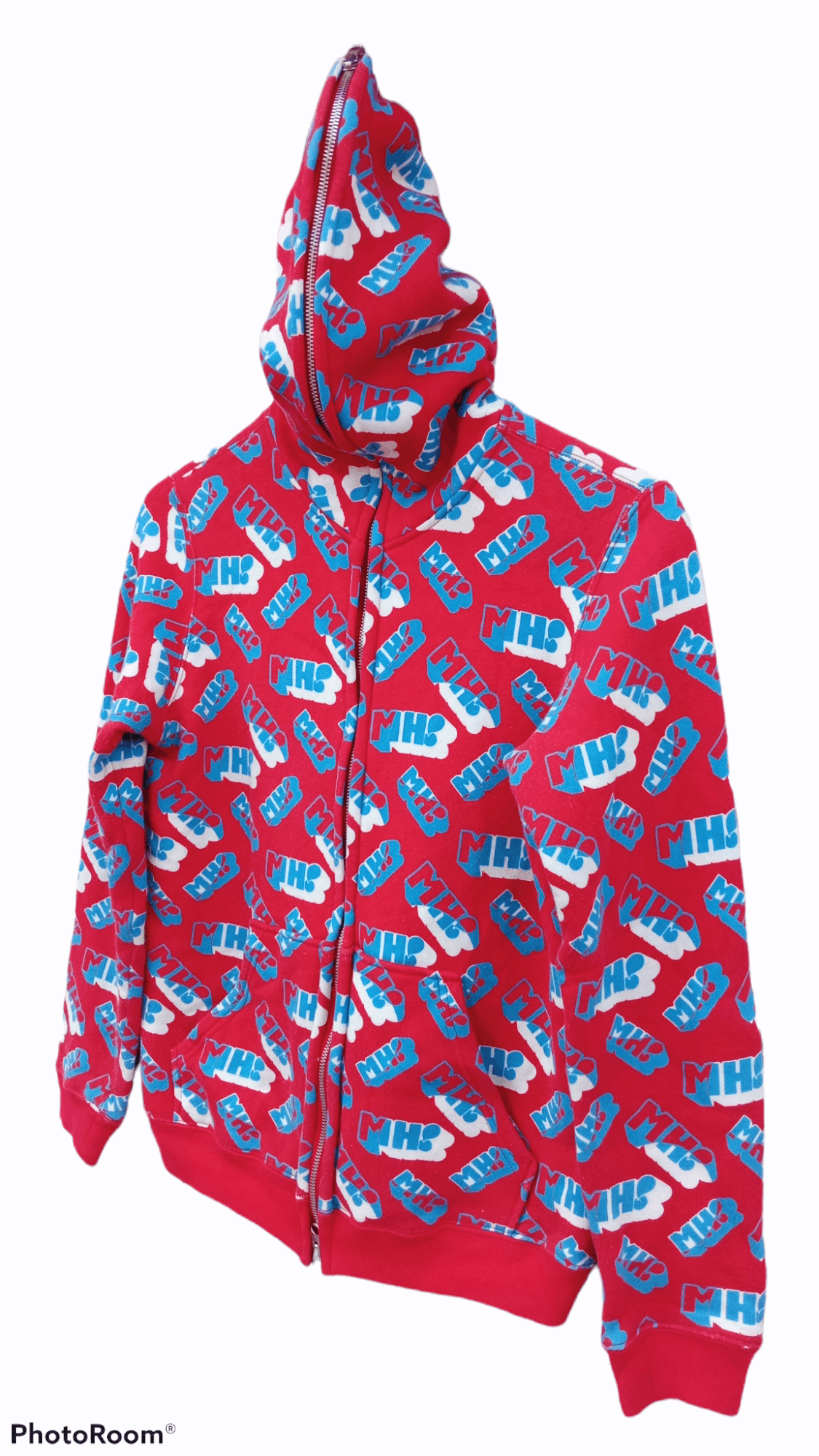 Japanese Brand × Vintage 🔥🔥Vintage Mad Hectic Full Zipper Full Print Hoodie Size US S / EU 44-46 / 1 - 3 Thumbnail