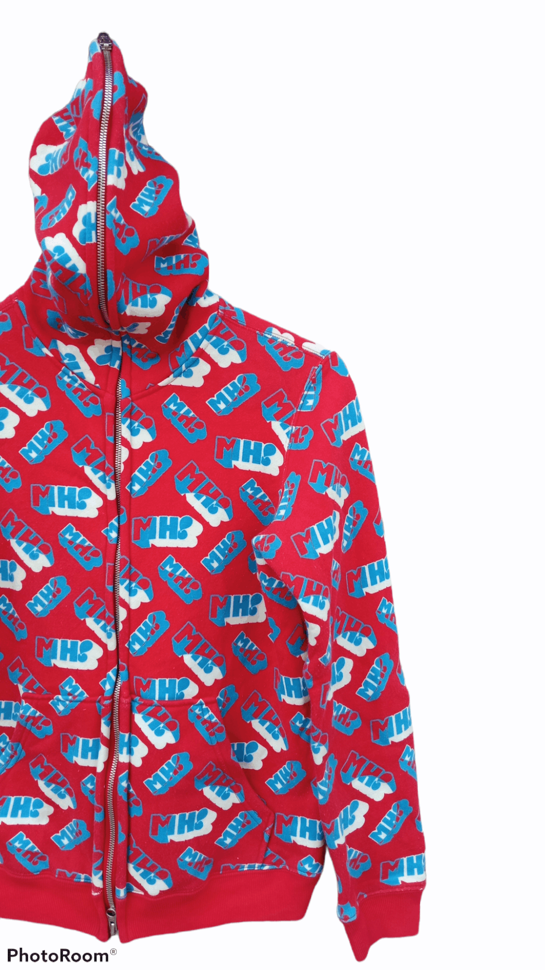 Japanese Brand × Vintage 🔥🔥Vintage Mad Hectic Full Zipper Full Print Hoodie Size US S / EU 44-46 / 1 - 5 Thumbnail