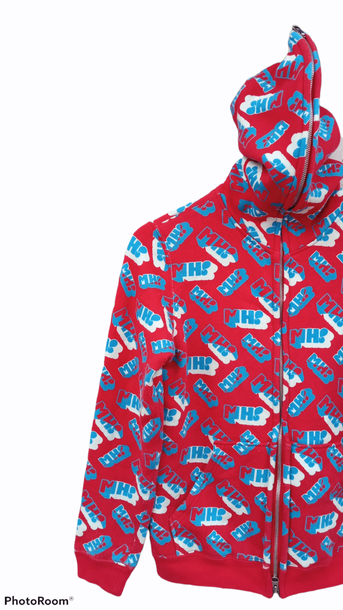 Japanese Brand × Vintage 🔥🔥Vintage Mad Hectic Full Zipper Full Print Hoodie Size US S / EU 44-46 / 1 - 4 Thumbnail