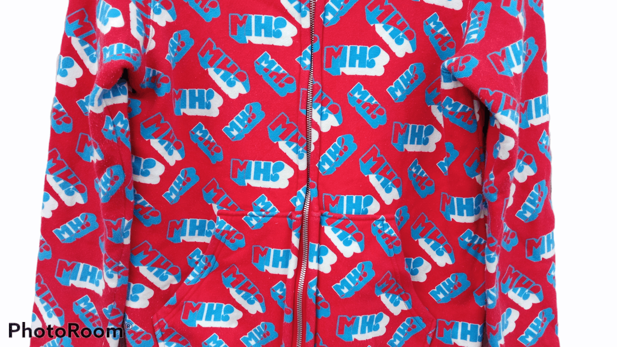 Japanese Brand × Vintage 🔥🔥Vintage Mad Hectic Full Zipper Full Print Hoodie Size US S / EU 44-46 / 1 - 16 Thumbnail