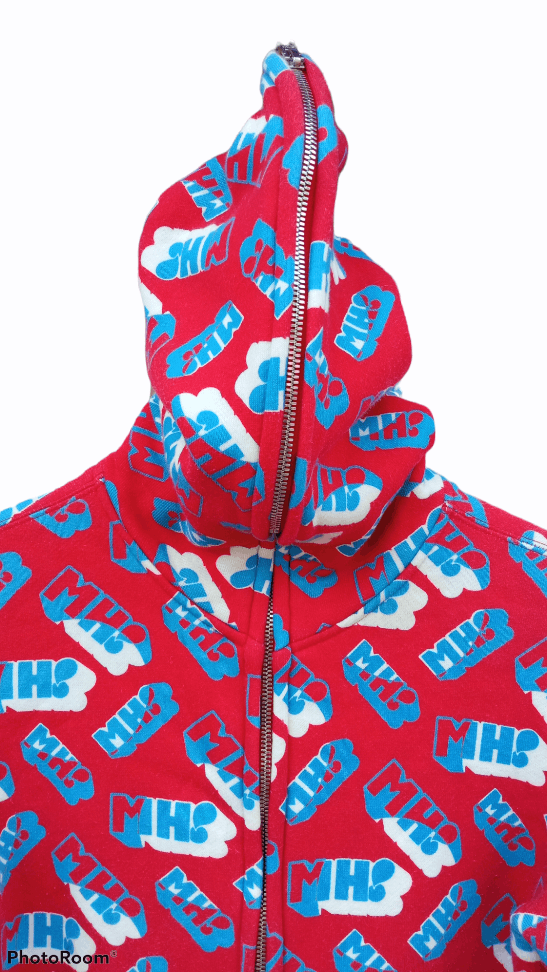 Japanese Brand × Vintage 🔥🔥Vintage Mad Hectic Full Zipper Full Print Hoodie Size US S / EU 44-46 / 1 - 18 Thumbnail