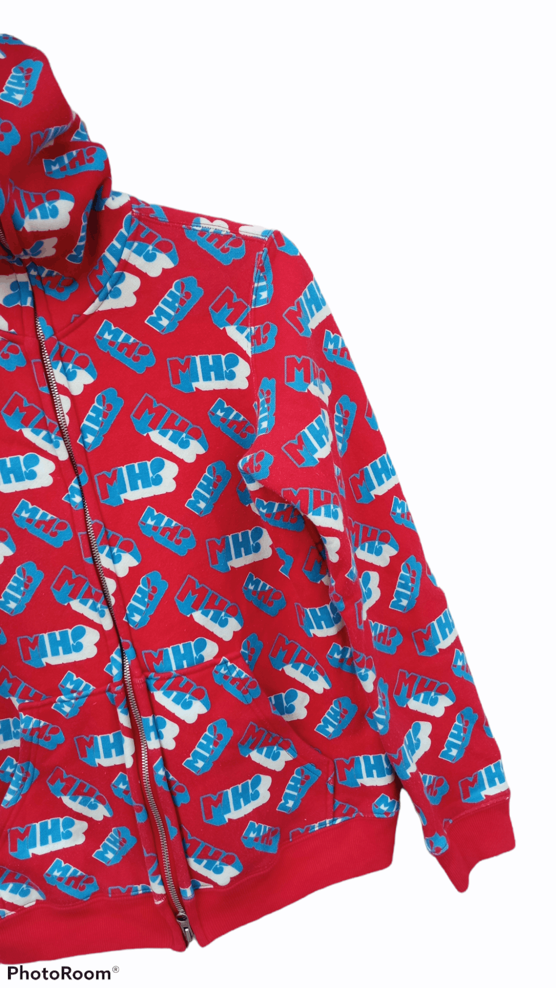 Japanese Brand × Vintage 🔥🔥Vintage Mad Hectic Full Zipper Full Print Hoodie Size US S / EU 44-46 / 1 - 11 Thumbnail
