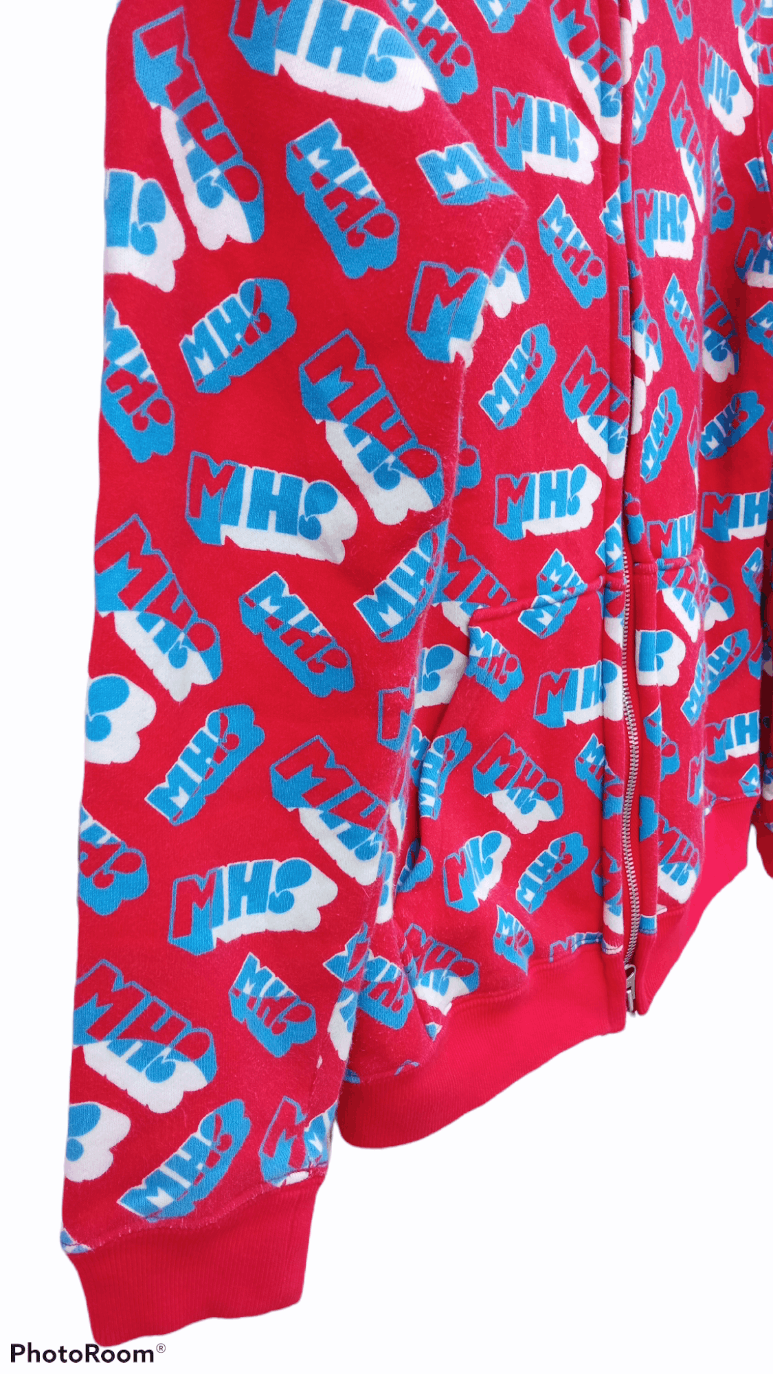 Japanese Brand × Vintage 🔥🔥Vintage Mad Hectic Full Zipper Full Print Hoodie Size US S / EU 44-46 / 1 - 7 Thumbnail