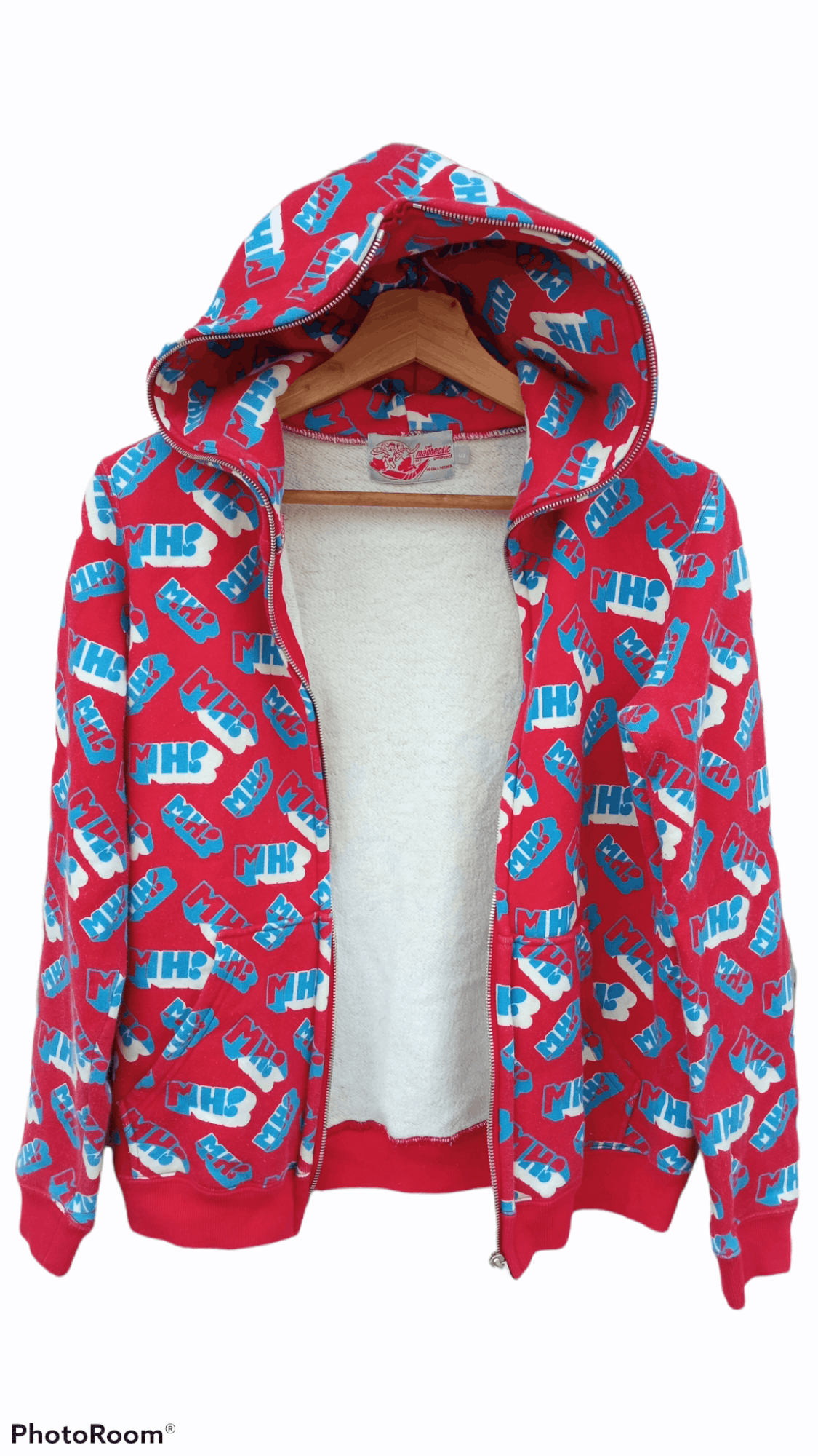 Japanese Brand × Vintage 🔥🔥Vintage Mad Hectic Full Zipper Full Print Hoodie Size US S / EU 44-46 / 1 - 19 Thumbnail