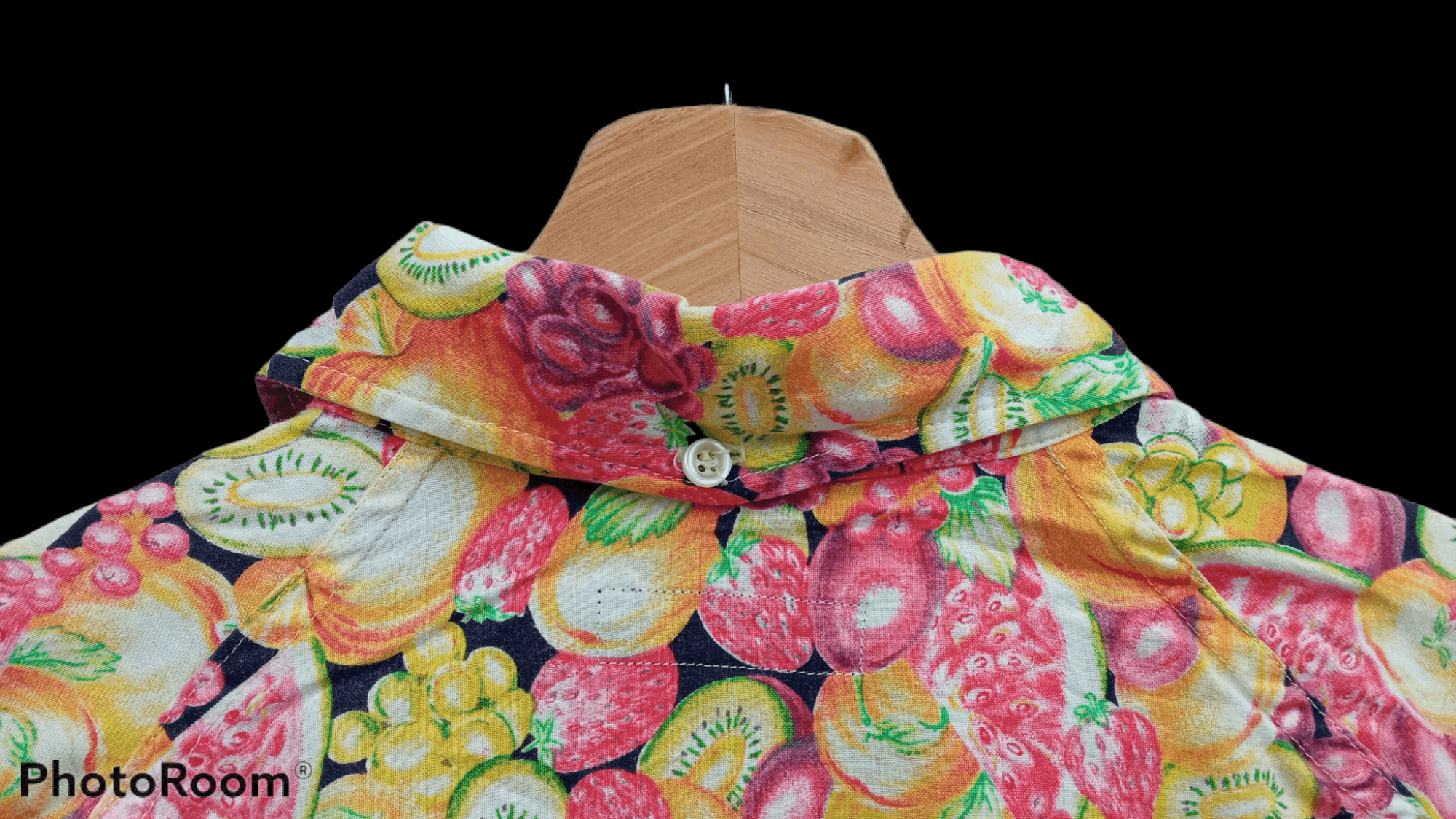 Japanese Brand × SHIPS × Vintage 🔥🔥Vintage Style Ships Fruity Full Print Pullover Shirt Size US M / EU 48-50 / 2 - 21 Thumbnail