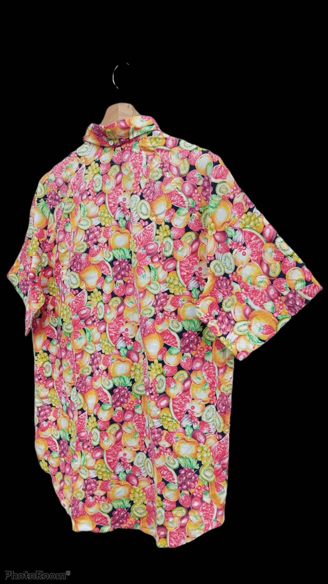 Japanese Brand × SHIPS × Vintage 🔥🔥Vintage Style Ships Fruity Full Print Pullover Shirt Size US M / EU 48-50 / 2 - 20 Thumbnail