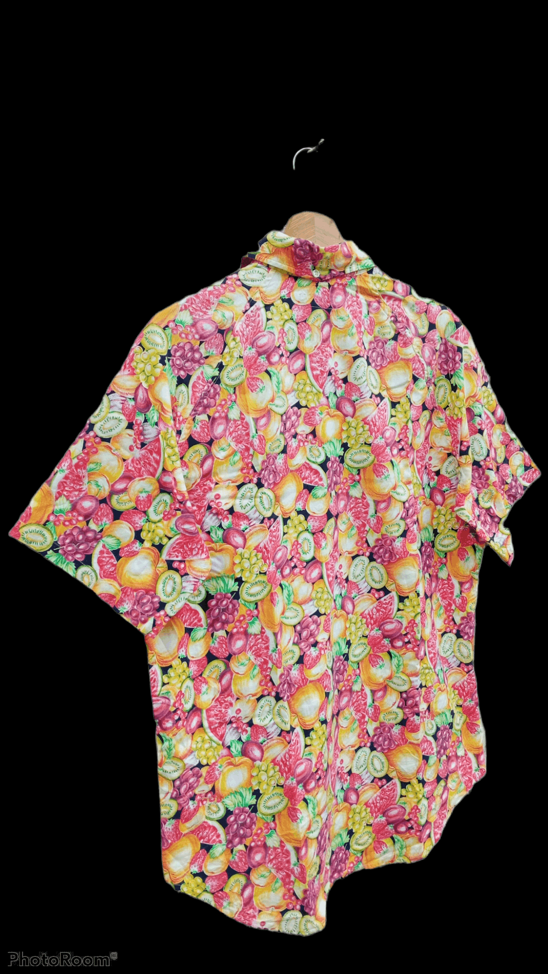 Japanese Brand × SHIPS × Vintage 🔥🔥Vintage Style Ships Fruity Full Print Pullover Shirt Size US M / EU 48-50 / 2 - 19 Thumbnail