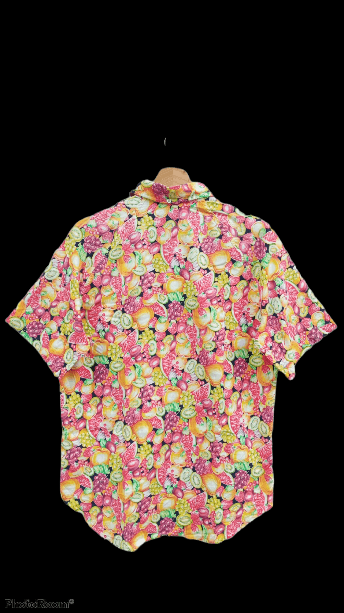 Japanese Brand × SHIPS × Vintage 🔥🔥Vintage Style Ships Fruity Full Print Pullover Shirt Size US M / EU 48-50 / 2 - 18 Thumbnail