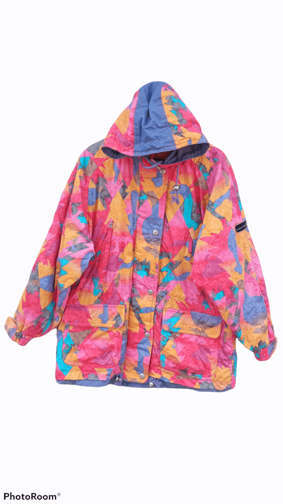 image of Andre Courreges x Courreges Vintage Courreges Sport Multicolor Jacket, Men's (Size Large)
