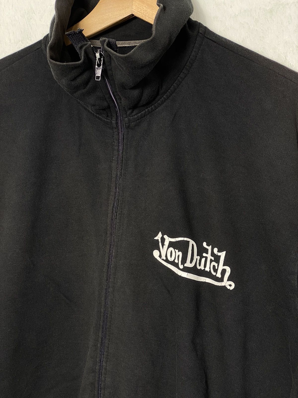 Von Dutch Vintage Von Dutch Zipper Crewneck Size US XL / EU 56 / 4 - 4 Thumbnail