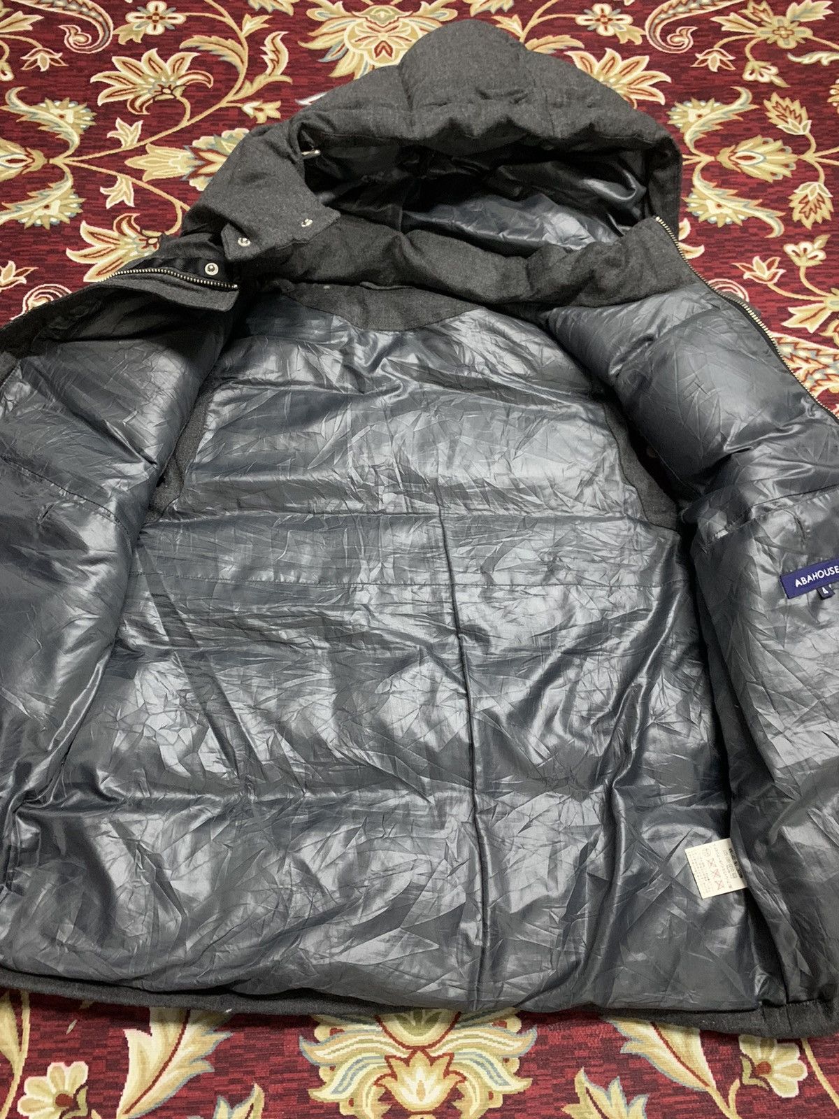 ABAHOUSE × Japanese Brand Abahouse Puffer Hoodie Vest zipper button Jacket Size US S / EU 44-46 / 1 - 6 Thumbnail