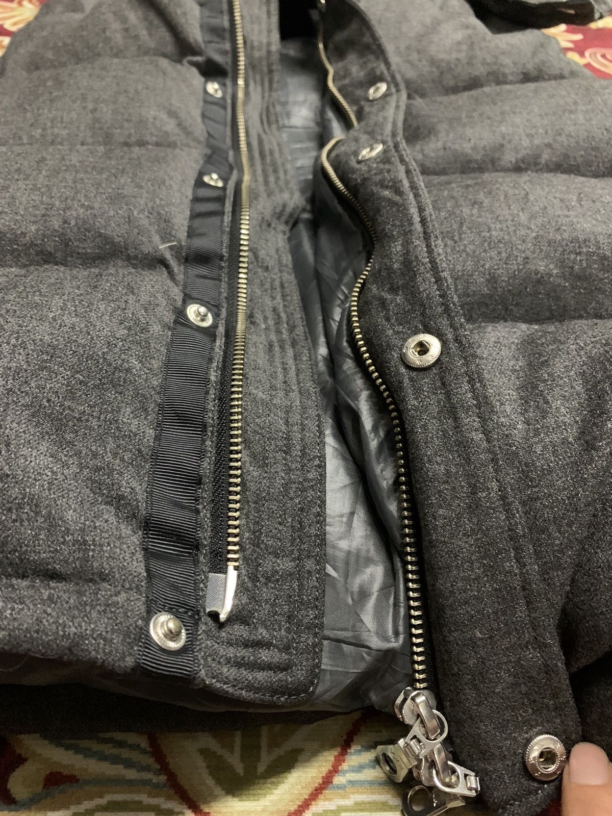 ABAHOUSE × Japanese Brand Abahouse Puffer Hoodie Vest zipper button Jacket Size US S / EU 44-46 / 1 - 5 Thumbnail
