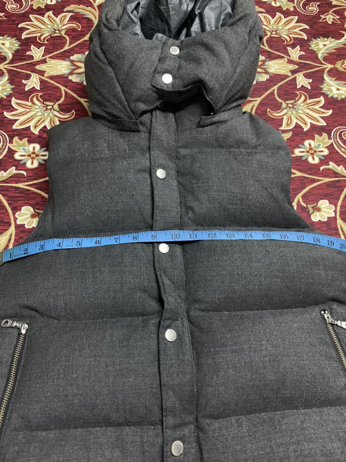 ABAHOUSE × Japanese Brand Abahouse Puffer Hoodie Vest zipper button Jacket Size US S / EU 44-46 / 1 - 10 Thumbnail