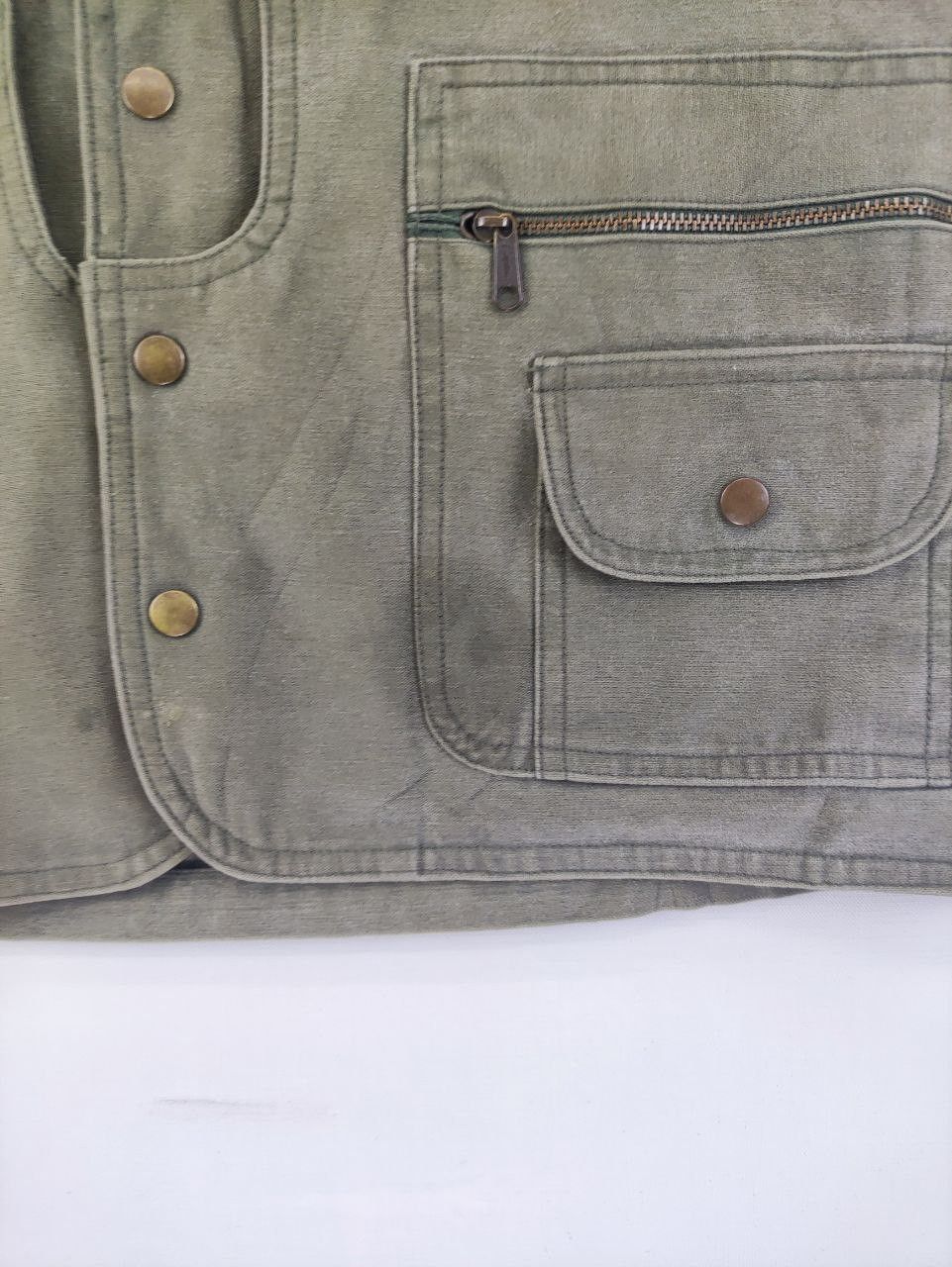 Japanese Brand × Vintage Vintage Capitan Vest Snap Button Size US M / EU 48-50 / 2 - 6 Thumbnail