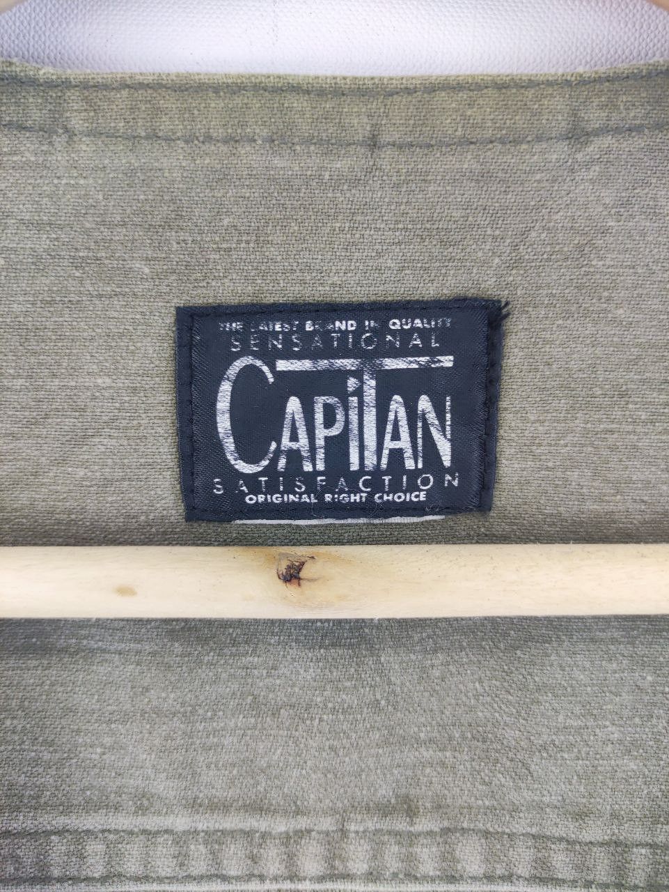 Japanese Brand × Vintage Vintage Capitan Vest Snap Button Size US M / EU 48-50 / 2 - 3 Thumbnail