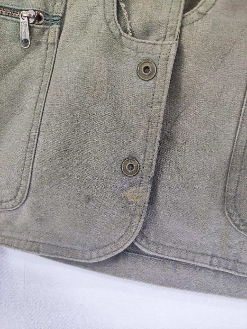 Japanese Brand × Vintage Vintage Capitan Vest Snap Button Size US M / EU 48-50 / 2 - 5 Thumbnail