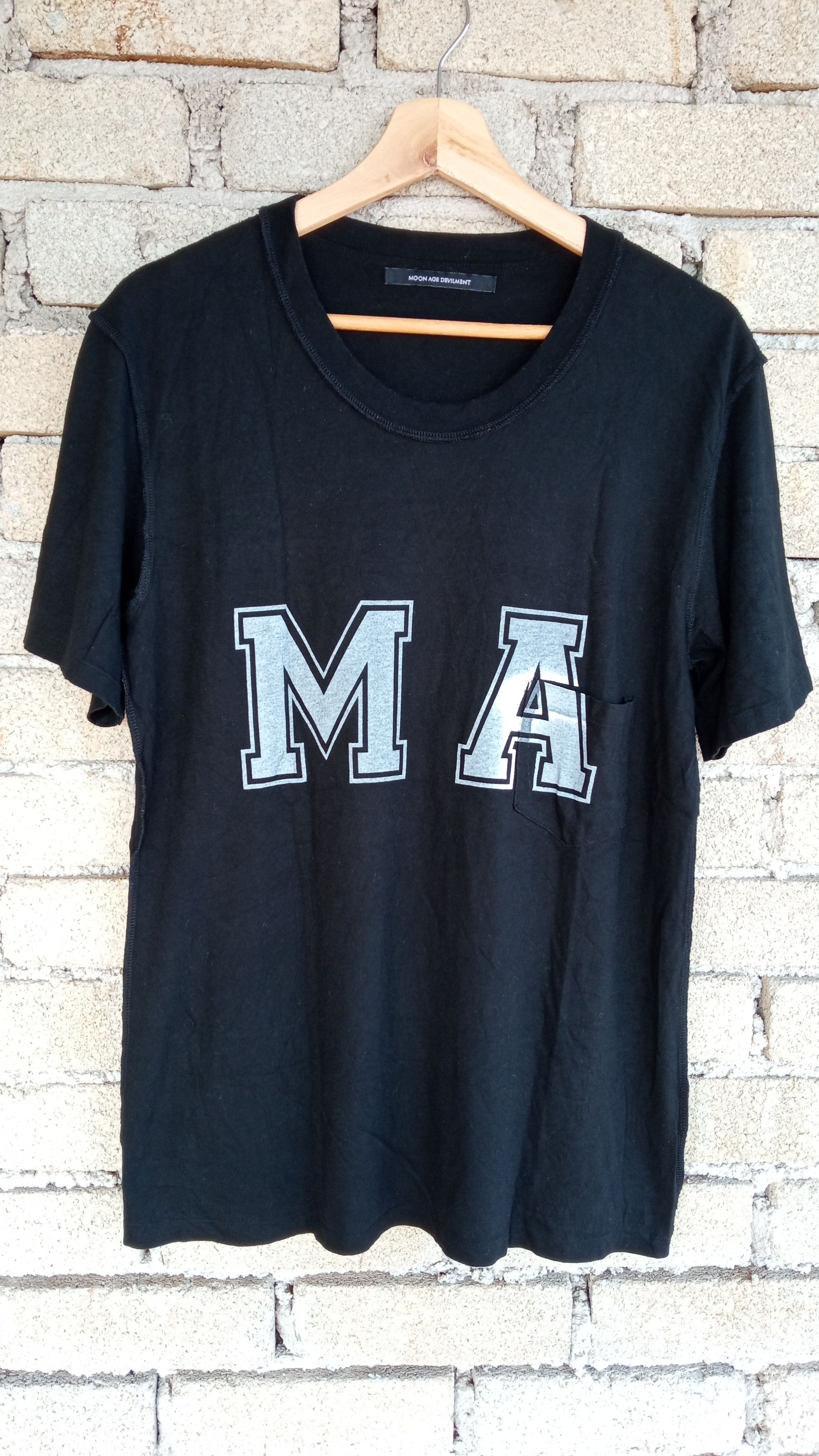 Japanese Brand × Vintage 🔥🔥MAD Moon Age Devilment Spellout T-Shirt Size US S / EU 44-46 / 1 - 4 Thumbnail