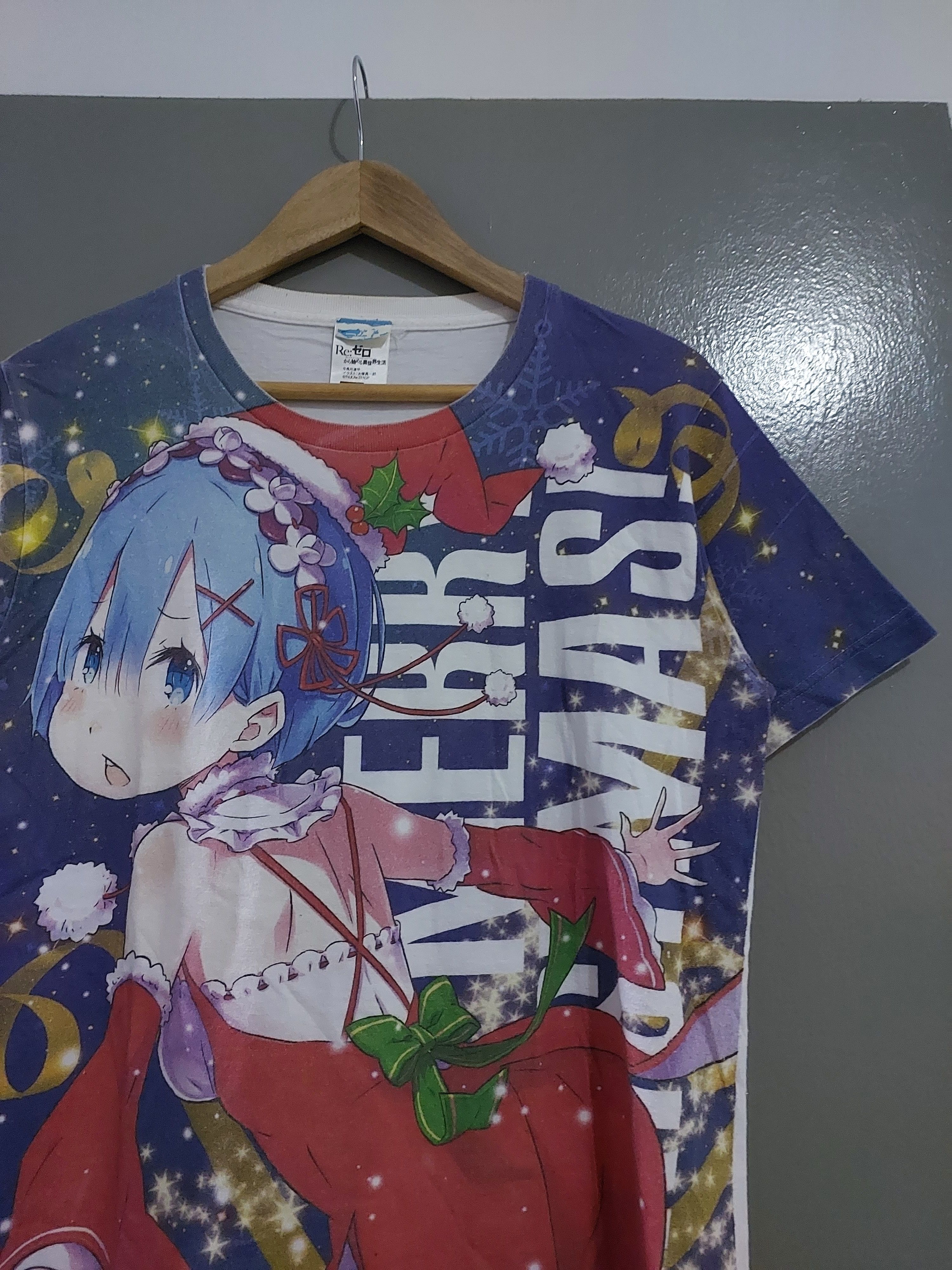 Anime RE ZERO ANIME LIMITED EDITION COSPA T-SHIRT Size US L / EU 52-54 / 3 - 8 Thumbnail