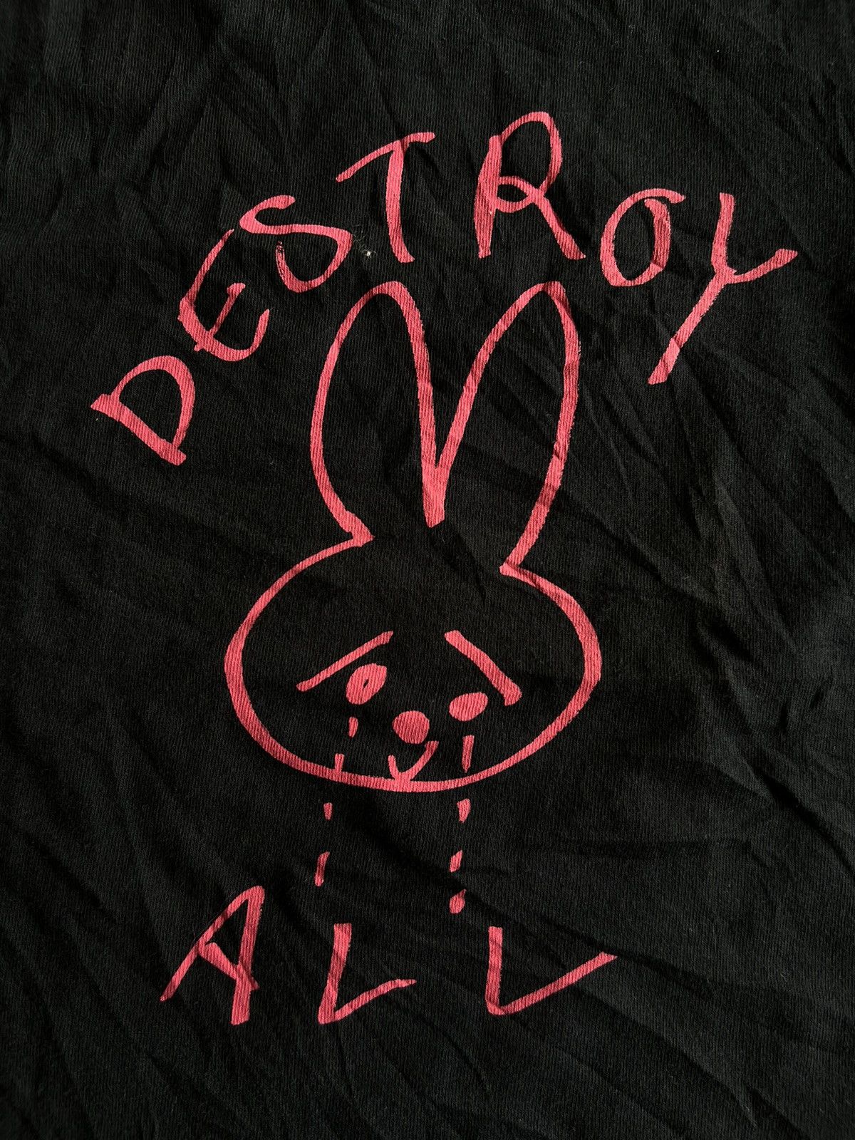 Hysteric Glamour SICK🔥90s Hysteric Glamour "Destroy All" Anarchy Sleeveless Size US S / EU 44-46 / 1 - 4 Thumbnail