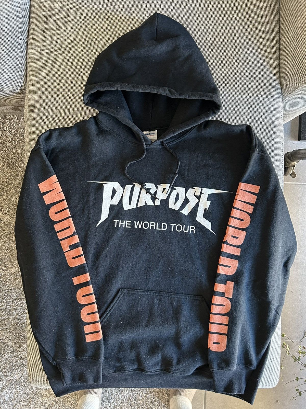 Black purpose hot sale tour hoodie