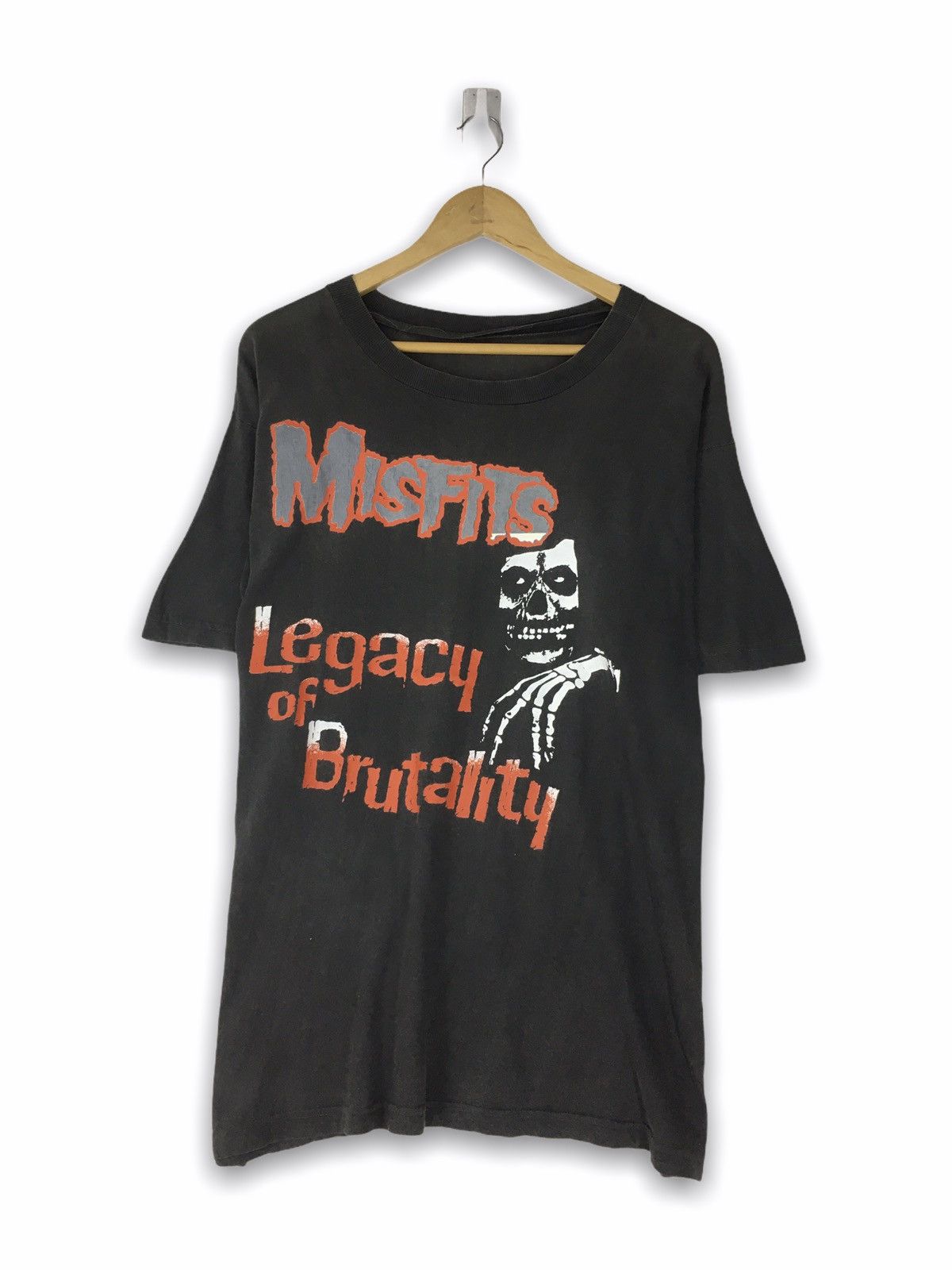 Band Tees × Misfits × Vintage Rare vintage Misfits band skeleton skull Size US L / EU 52-54 / 3 - 1 Thumbnail