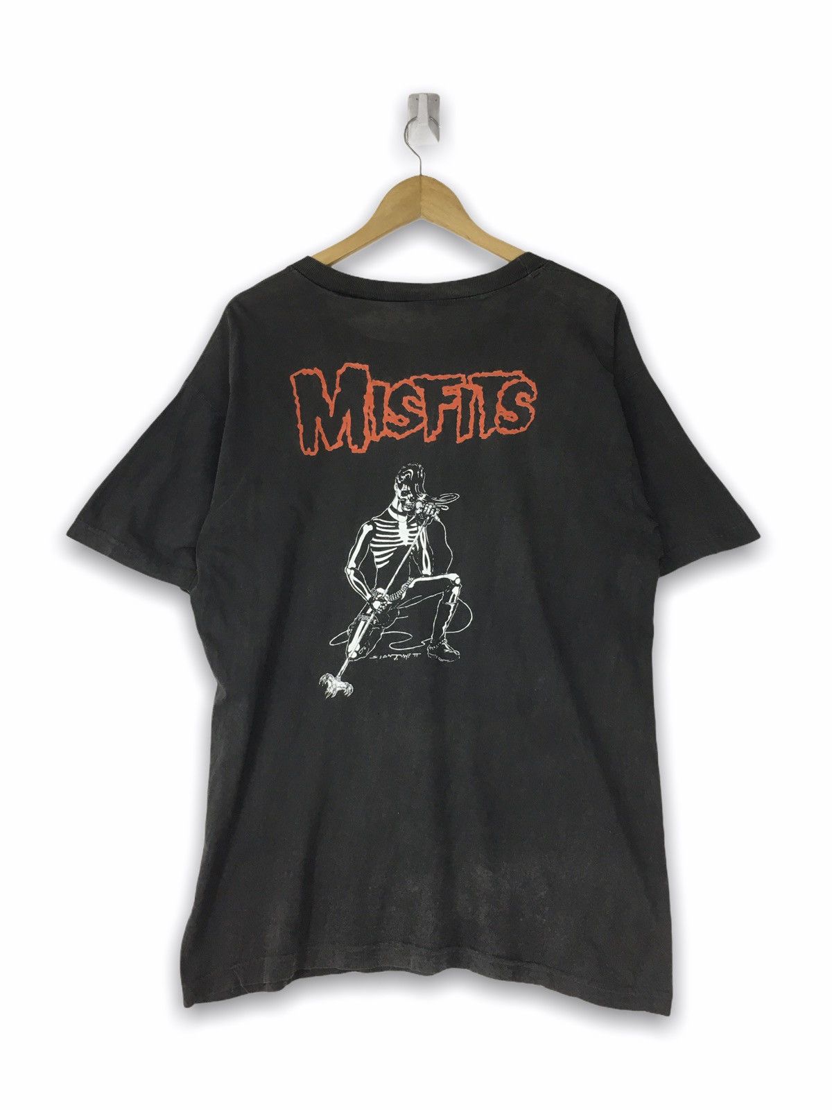 Band Tees × Misfits × Vintage Rare vintage Misfits band skeleton skull Size US L / EU 52-54 / 3 - 4 Thumbnail