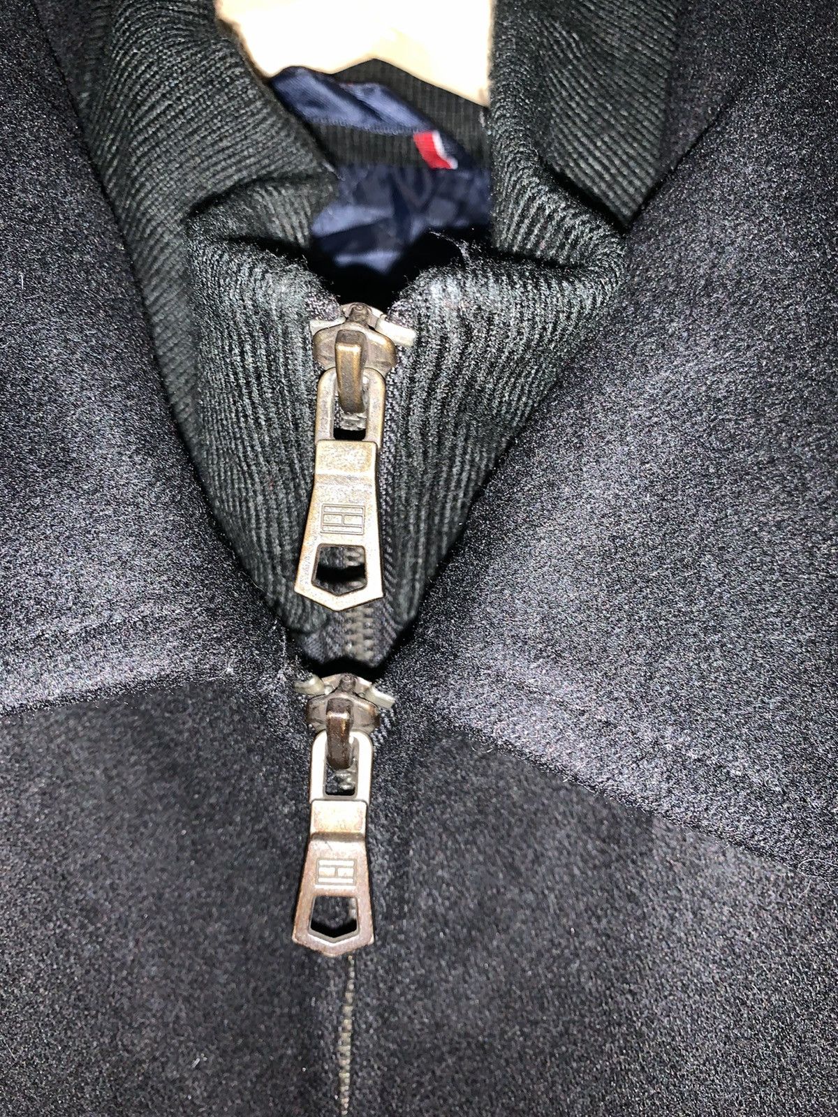 Tommy Hilfiger Tommy Hilfiger Wool Zip Jacket Quilted Lining Size US M / EU 48-50 / 2 - 9 Thumbnail