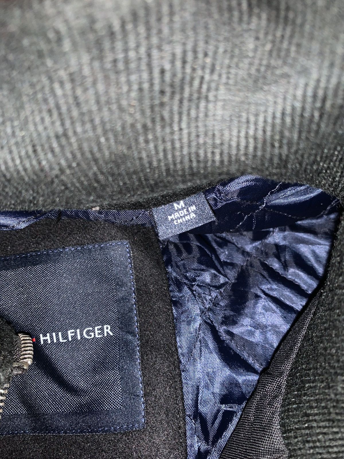 Tommy Hilfiger Tommy Hilfiger Wool Zip Jacket Quilted Lining Size US M / EU 48-50 / 2 - 10 Thumbnail
