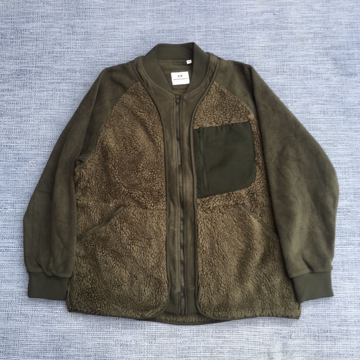 Japanese Brand uniqlo x white mountaineering fleece jacket Size US XL / EU 56 / 4 - 3 Thumbnail