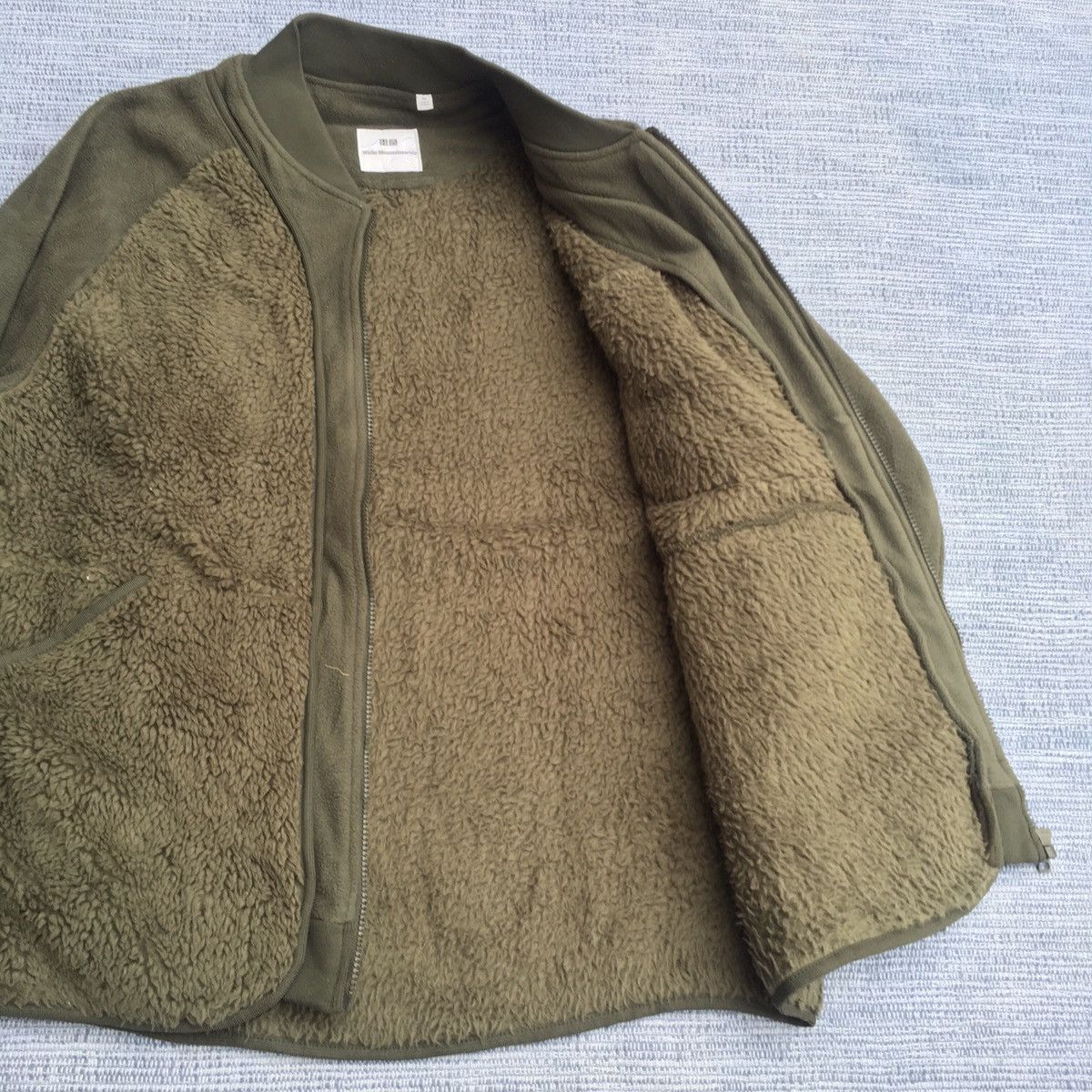 Japanese Brand uniqlo x white mountaineering fleece jacket Size US XL / EU 56 / 4 - 5 Thumbnail