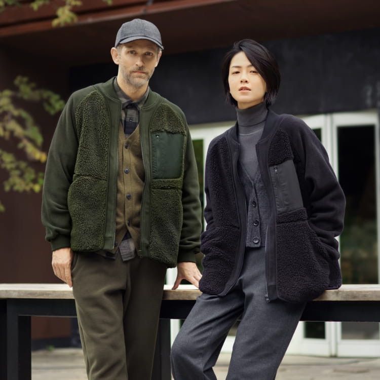 Japanese Brand uniqlo x white mountaineering fleece jacket Size US XL / EU 56 / 4 - 2 Thumbnail