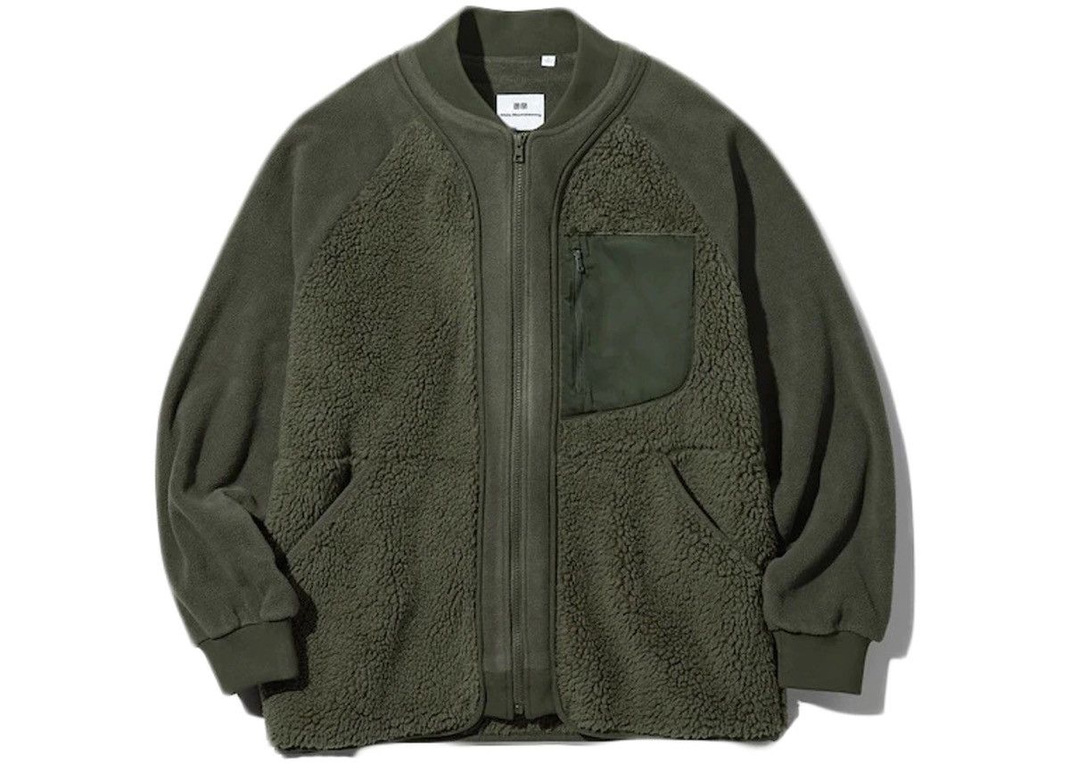 uniqlo x white mountaineering fleece jacket