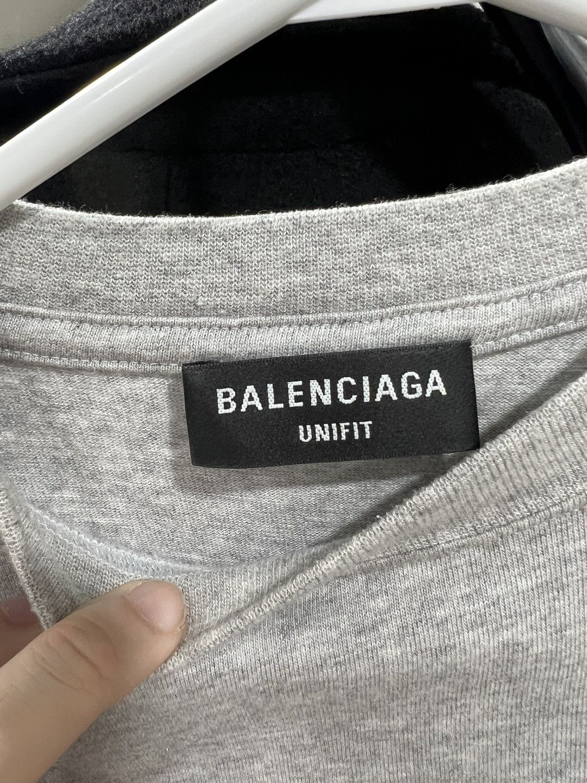 Balenciaga Balenciaga Strike Oversized Grey Shirt Size US S / EU 44-46 / 1 - 4 Thumbnail