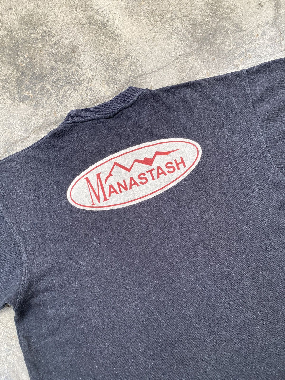 Manastash Vintage Manastash Big Logo Hemp Tees Size US L / EU 52-54 / 3 - 6 Thumbnail